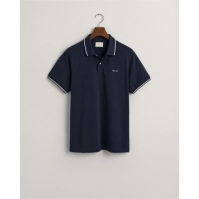 Gant TIPPING SS PIQUE POLO WHITE S