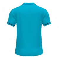 Championship Vi Maneca Scurta Polo Fluor Turquoise-navy Joma