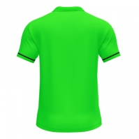 Championship Vi Maneca Scurta Polo Fluor Green Black Joma