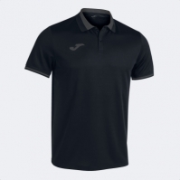 Championship Vi Maneca Scurta Polo Black Anthracite Joma