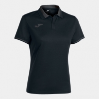 Championship Vi Maneca Scurta Polo Black Anthracite Joma