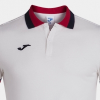 Confort Ii Maneca Scurta Polo White Joma