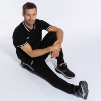 Confort Ii Maneca Scurta Polo Black Joma