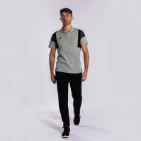 Confort Iii Maneca Scurta Polo Melange Grey Joma