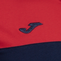 Crew V Maneca Scurta Polo Navy Red Joma