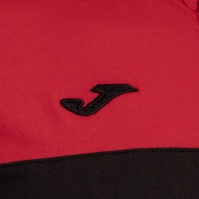 Crew V Maneca Scurta Polo Black Red Joma