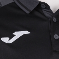 Essential Ii Polo Black-anthracite S/s Joma