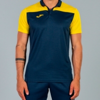 Camasa Polo Combi Navy-yellow S/s Joma