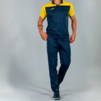 Camasa Polo Combi Navy-yellow S/s Joma