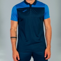 Camasa Polo Combi Navy-royal S/s Joma