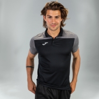 Camasa Polo Combi Black-grey S/s Joma