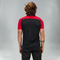 Camasa Polo Combi Black-red S/s Joma