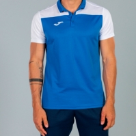 Camasa Polo Combi Royal-white S/s Joma