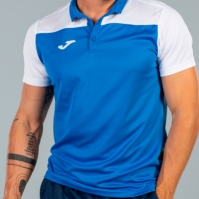 Camasa Polo Combi Royal-white S/s Joma