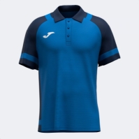 Lider Maneca Scurta Polo Royal Blue Navy Blue Joma