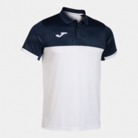 Montreal Maneca Scurta Polo White Navy Joma