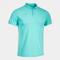 Pasarela Iii Maneca Scurta Polo Turquoise Joma