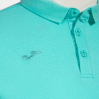 Pasarela Iii Maneca Scurta Polo Turquoise Joma