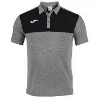 Camasa Polo Winner Cotton Melange Medium-black S/s Joma