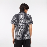 Lacoste Printed Polo Top