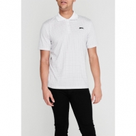 Slazenger Check Golf Polo barbat