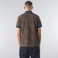 Pretty Green PG 15th Paisley Polo Sn44