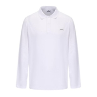 Slazenger Maneca Lunga Plain Polo Men