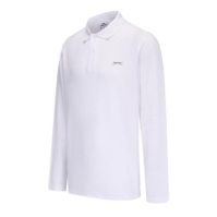 Slazenger Maneca Lunga Plain Polo Men