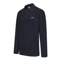 Slazenger Maneca Lunga Plain Polo Men