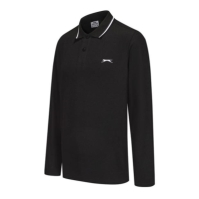 Slazenger Maneca Lunga Tipped Polo Men