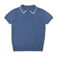 Studio Older Polo Knitted Blue baietel