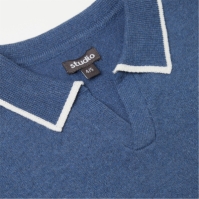 Studio Older Polo Knitted Blue baietel