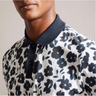 Ted Baker Baskets Floral Allover Print Polo