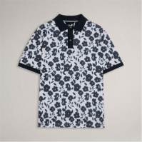 Ted Baker Baskets Floral Allover Print Polo