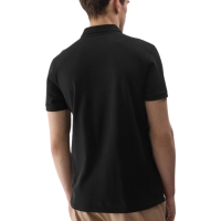 Tricou polo b?rba?i 4 F negru 4FWSS24TPTSM130 20S 4F