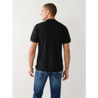 True Religion Color Blck Polo Sn99