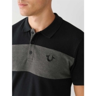 True Religion Color Blck Polo Sn99