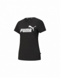 Tricouri sport Ess Logo Tee Puma Black Femei