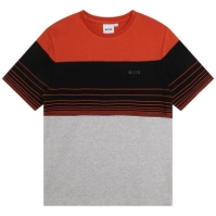 Camasa Boss Striped Logo T- baietel