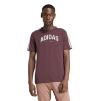 Camasa adidas Codes Collegiate Linear Graphic T- barbat