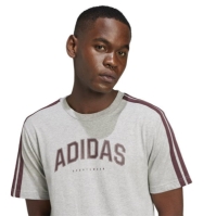 Camasa adidas Codes Collegiate Linear Graphic T- barbat