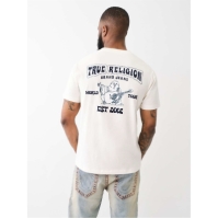 True Religion Ss Vint Flock T Sn99