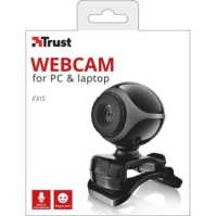 Trust Exis Webcam Black