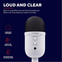 Trust GXT 234 Tunix Microphone - White