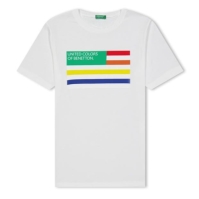 United Colors of Benetton Colors Flag T Jn99