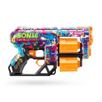 X-Shot SKINS DREAD Sonic The Hedgehog Blaster (12 Air Pocket Technology Darts) by ZURU