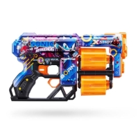 X-Shot SKINS DREAD Sonic The Hedgehog Blaster (12 Air Pocket Technology Darts) by ZURU