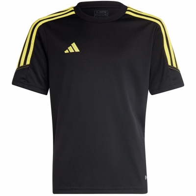 Koszulka dla dzieci adidas Tiro 23 Club Training Jersey czarno-zolta IC1591