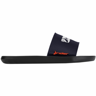 Klapki dla dzieci Rider Speed Slide IN czarno-granatowo-biale 11816-AE754