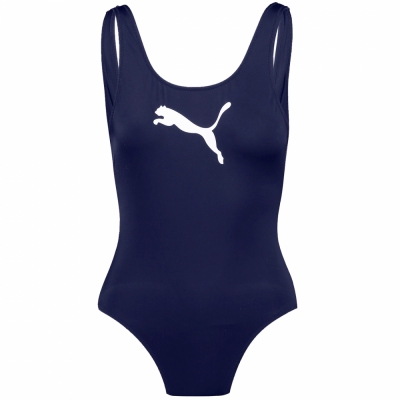 Costum inot Kostium kapielowy damski Puma Swim 1P granatowy 907685 01 dama